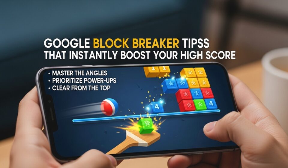 Google Block Breaker