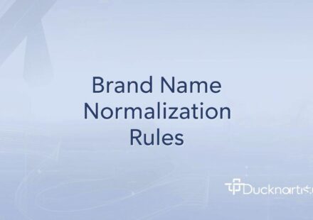 Brand Name Normalization Rules