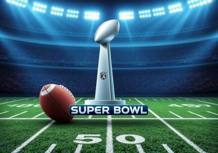 create an image of what time is the super bowl