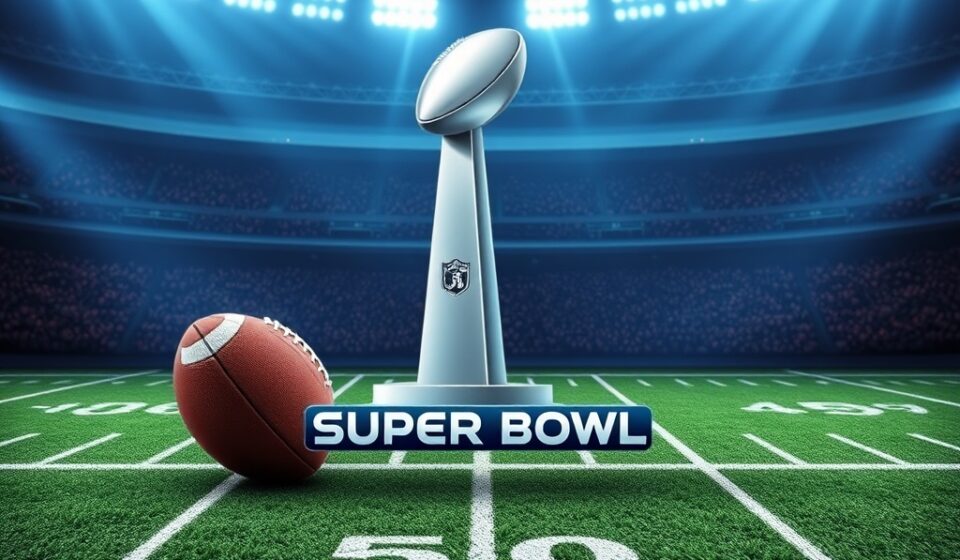 create an image of what time is the super bowl