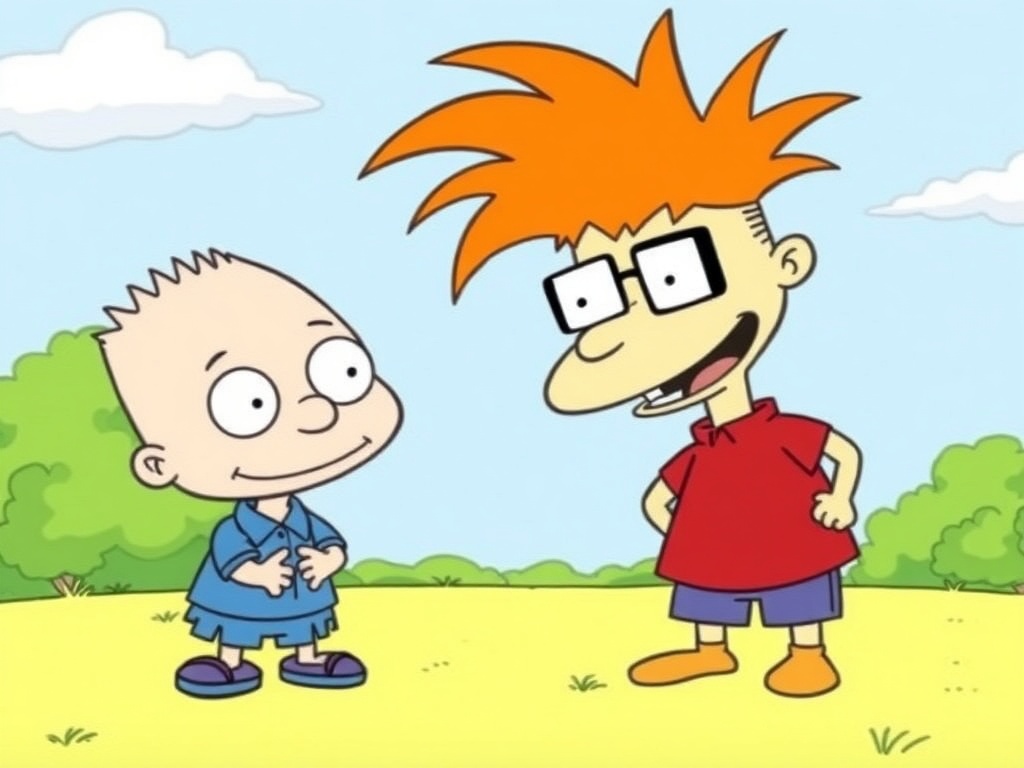Phil or Lil of Rugrats Crossword Clue Explained