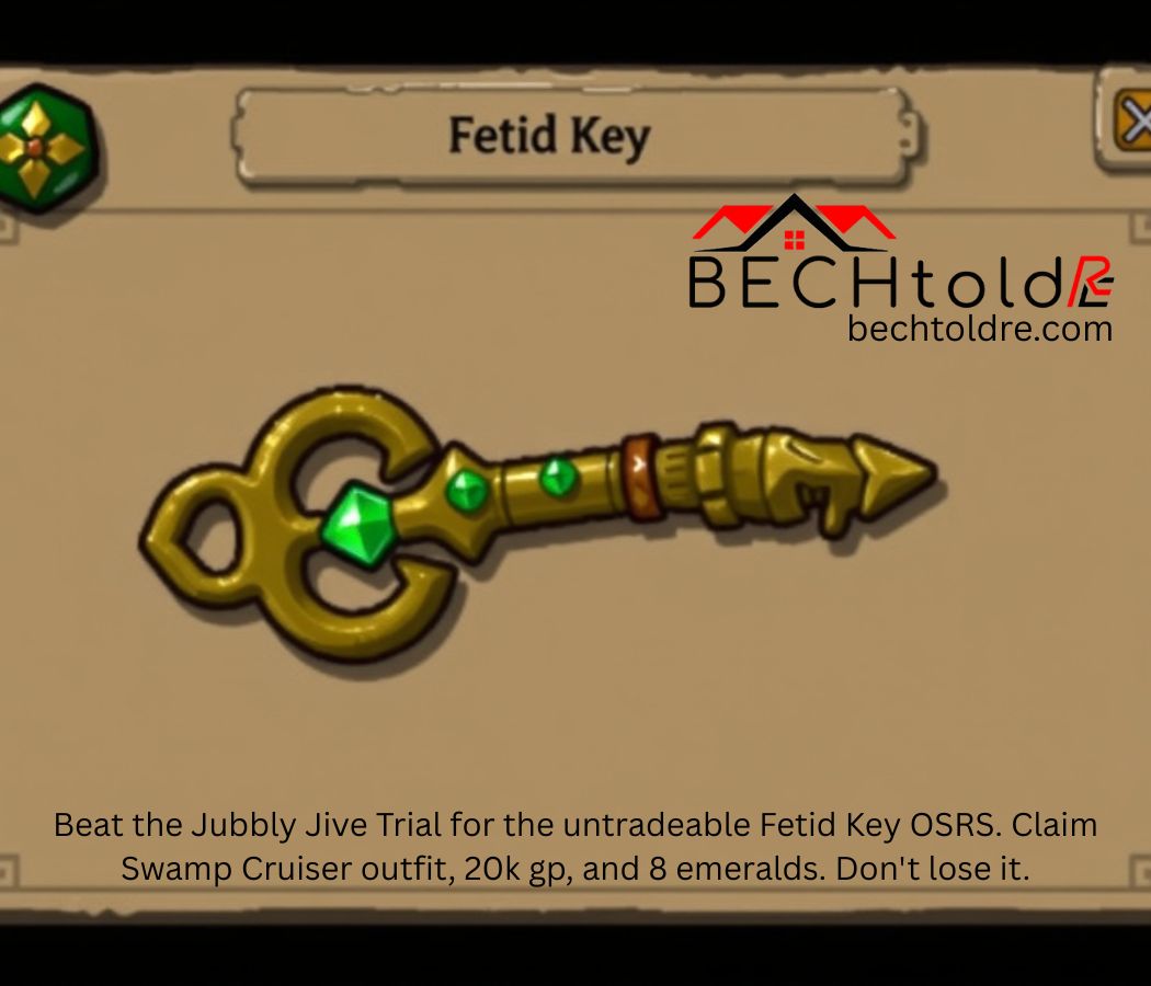 Fetid Key OSRS – Unlock the Swamp Cruiser’s Outfit & 20k Coins Fast