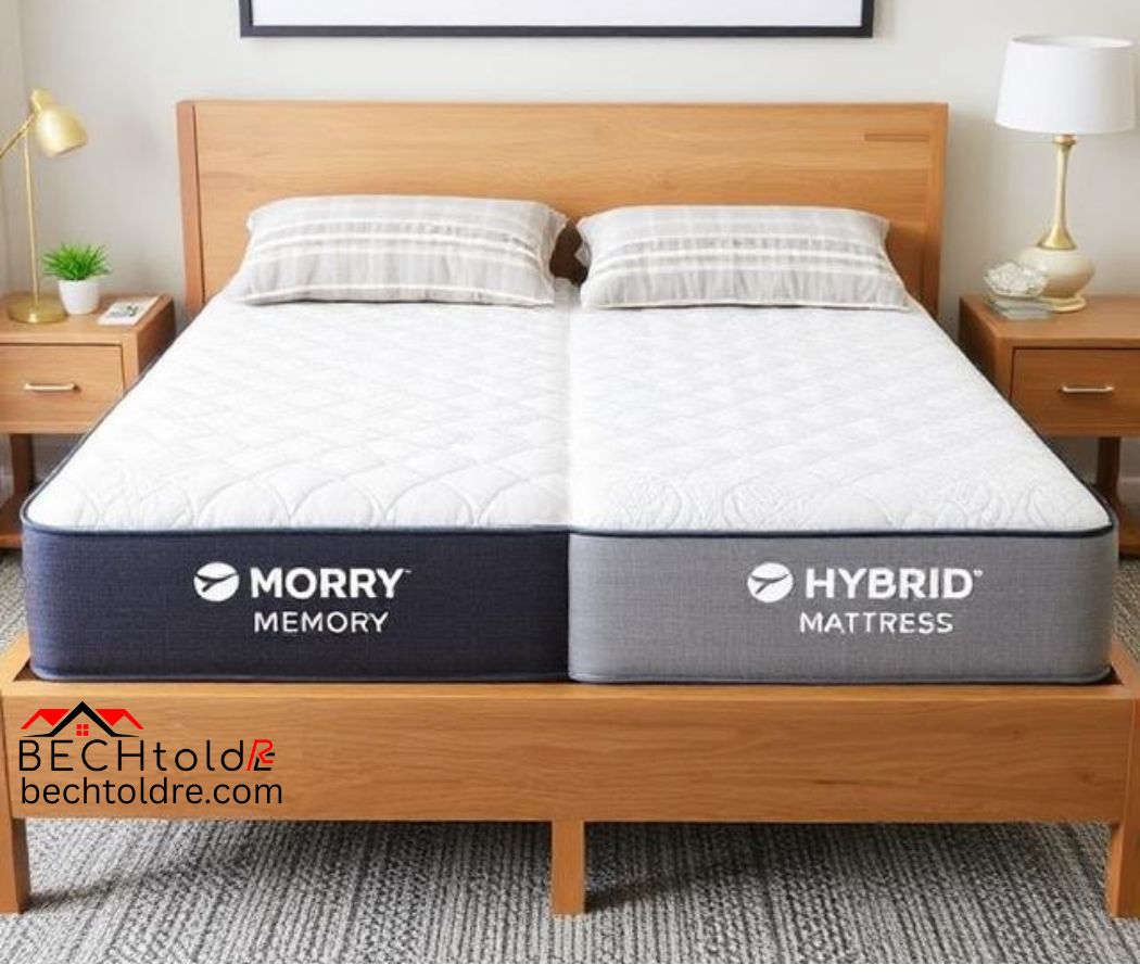 Make a Table Comparing Memory Foam vs Hybrid Mattresses