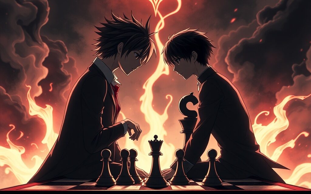 light yagami and ryuzaki