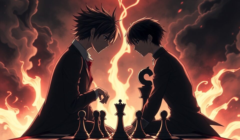 light yagami and ryuzaki