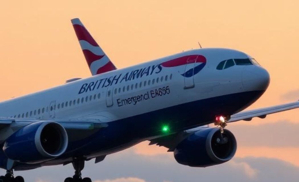 british airways emergency flight ba286