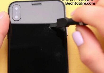iphone xr screen discoloration