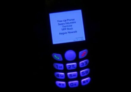 flip phone nyt crossword