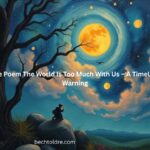 the poem the world is too much with us