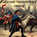 who said the british are coming
