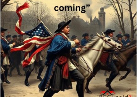 who said the british are coming
