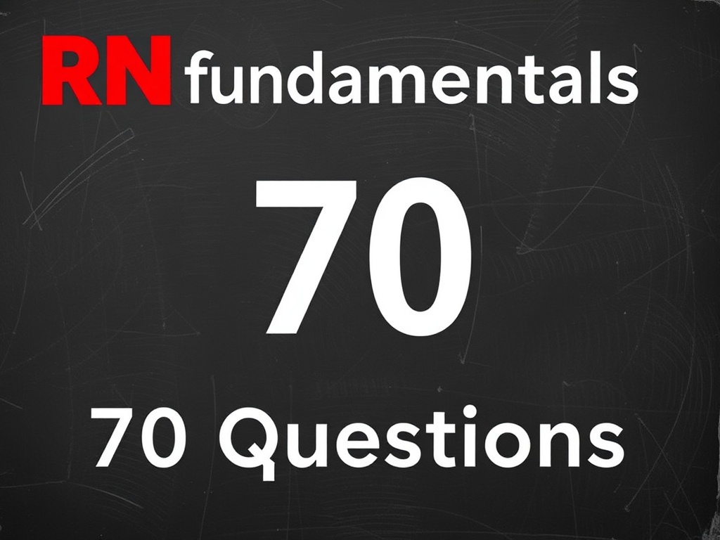 RN Fundamentals 2016 70 Questions & Study Guide