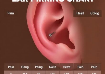 Ear Piercing Chart