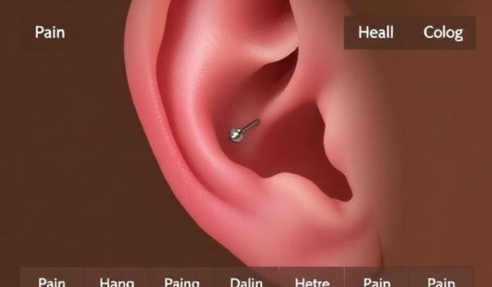 Ear Piercing Chart