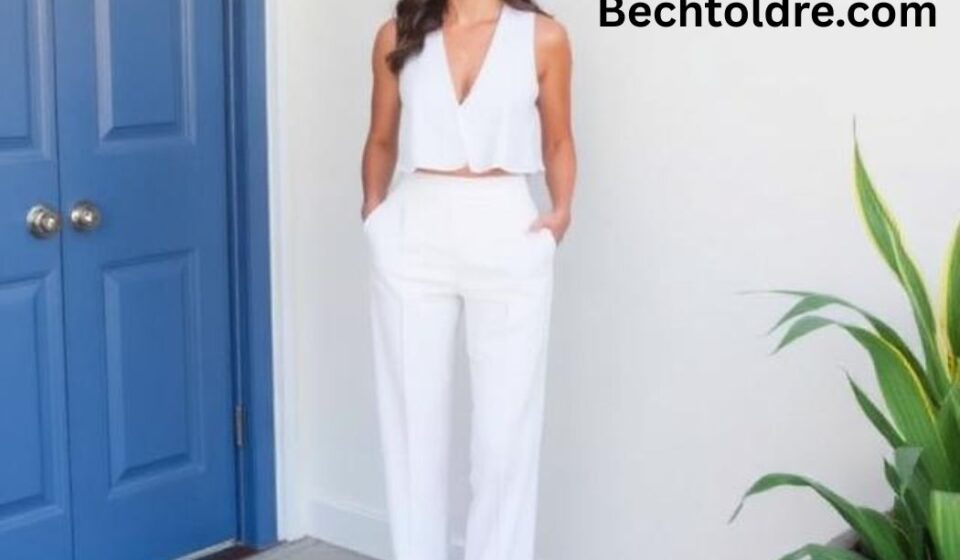 White Two Piece Set