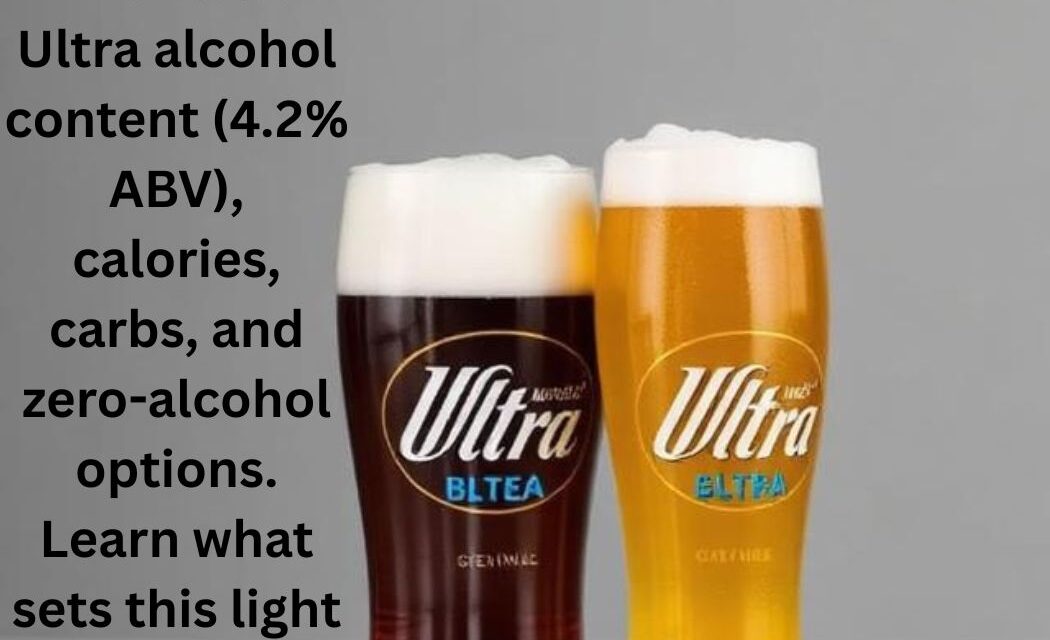 michelob ultra alcohol content