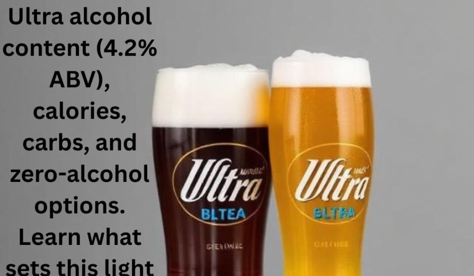 michelob ultra alcohol content