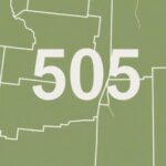 new mexico 505 area code